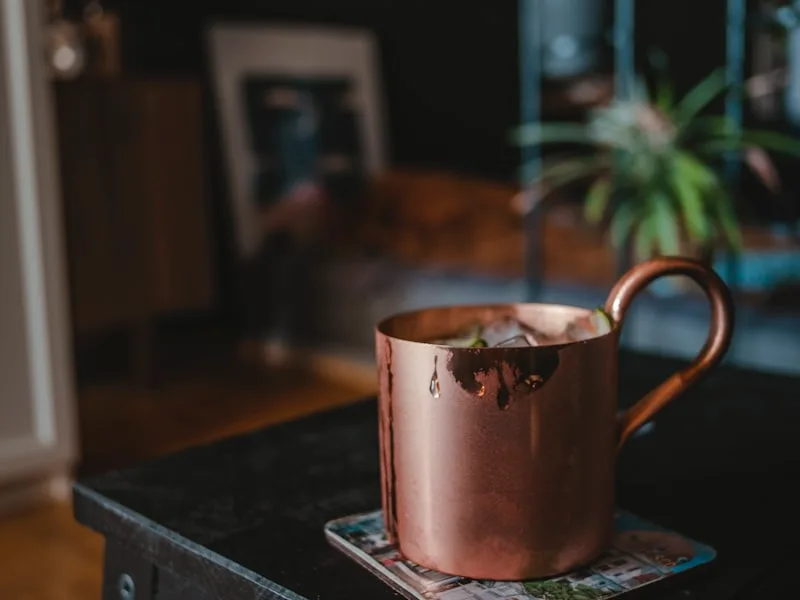 Copper Moscow Mule Mug Set